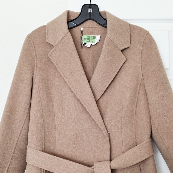 Banana Republic Belted Wool Coat With Pockets, XS - Picture 2 of 16